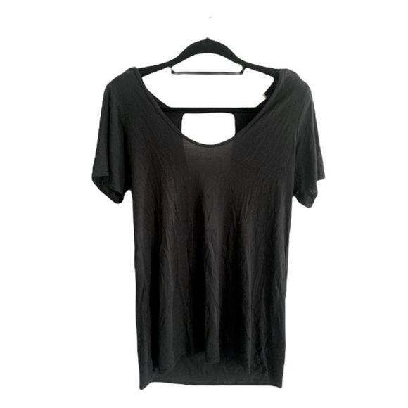 Truly Madly Deeply | Black cut out back t-shirt - Picture 1 of 3